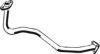 OPEL 854139 Exhaust Pipe